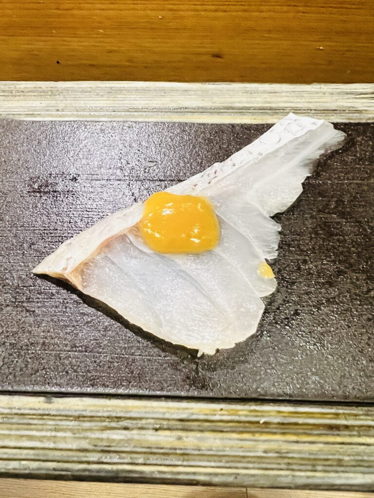 真鯛肚 生魚片 佐 醋味增