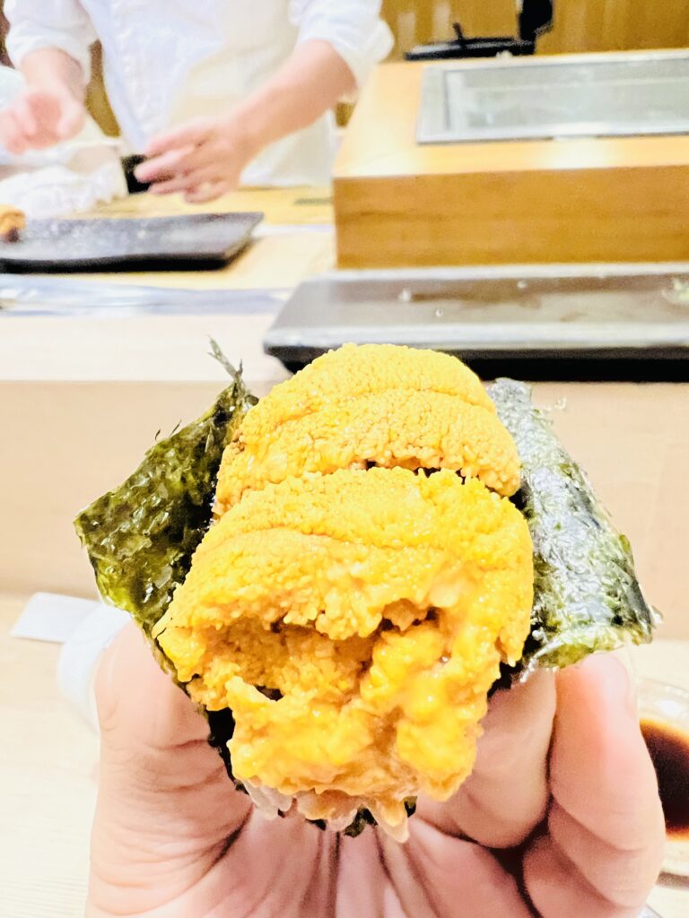 海膽握壽司