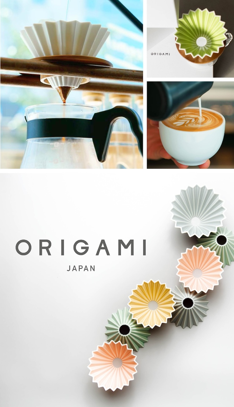 Origami摺紙濾杯(momo購物網提供圖片)