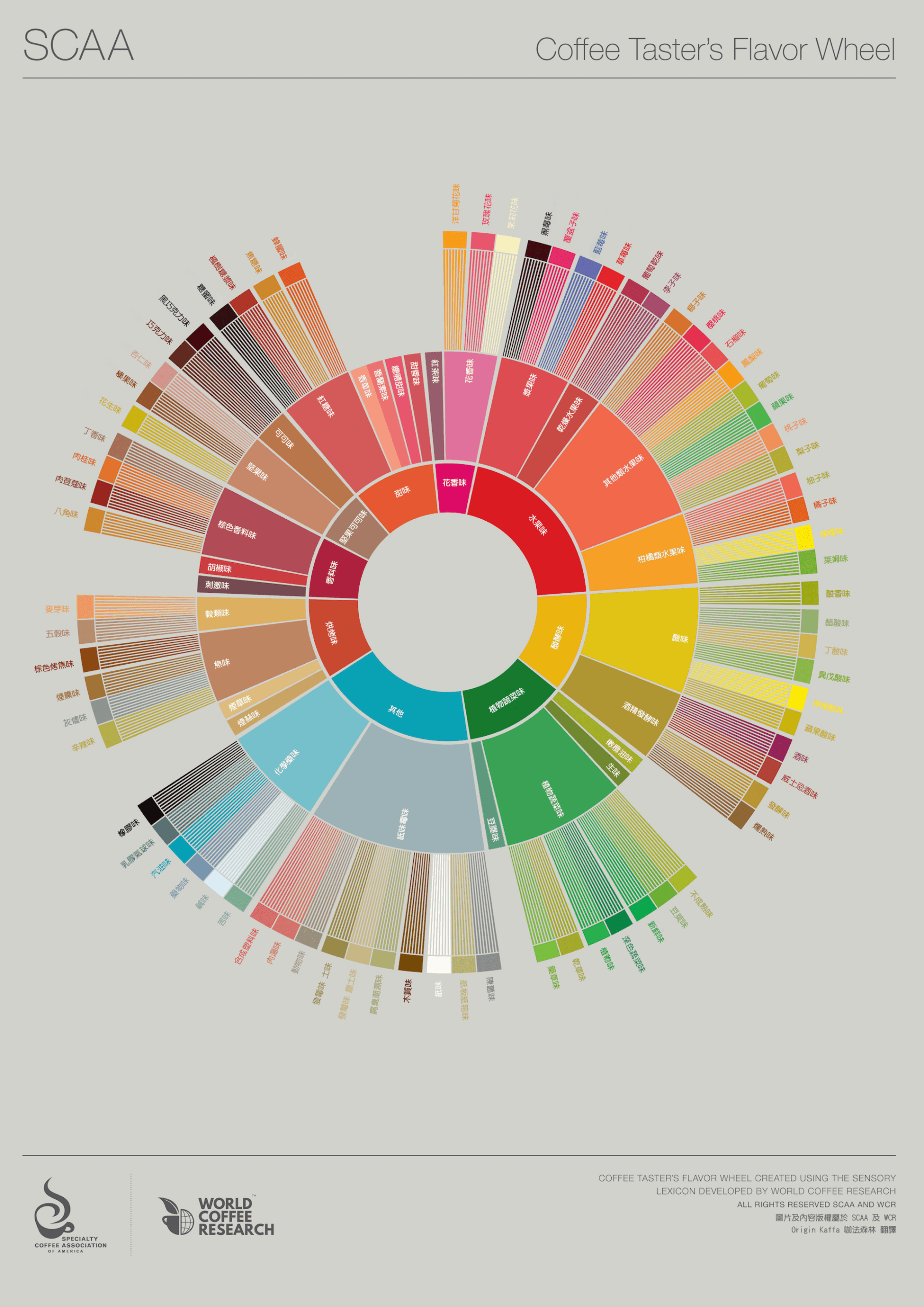 coffee flavor wheel