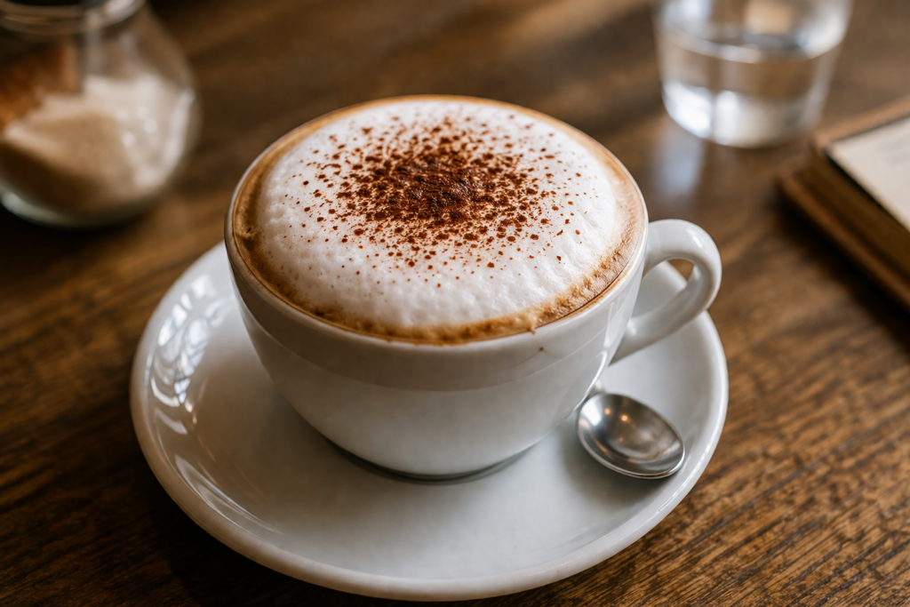 卡布奇諾 厚奶泡 咖啡 口感輕盈