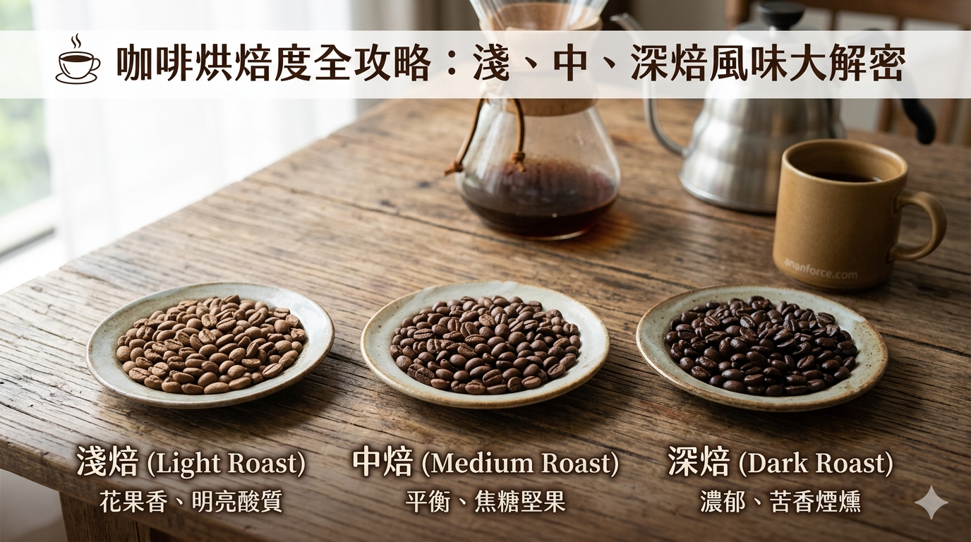咖啡烘焙度