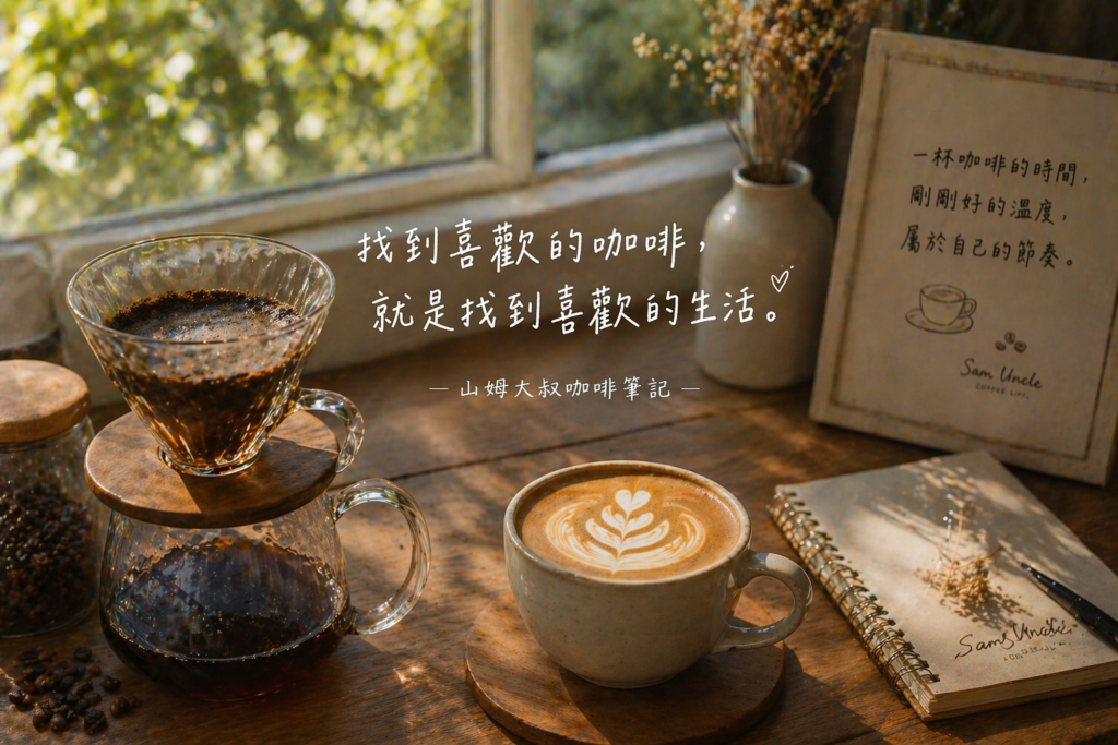 咖啡烘焙度生活情境 一杯咖啡的日常時光