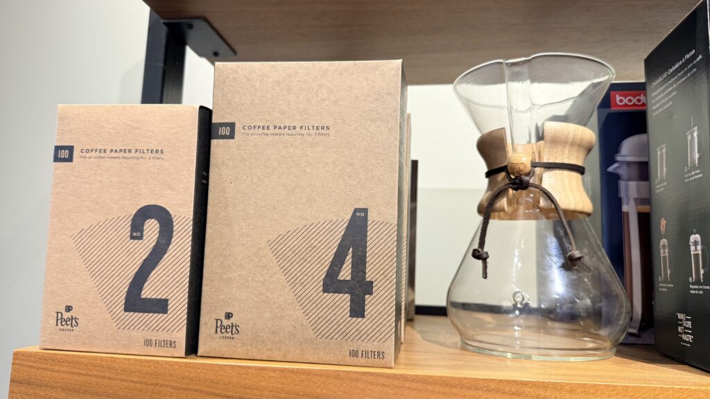 Peet's Coffee 濾紙 No.2 No.4 Cheme