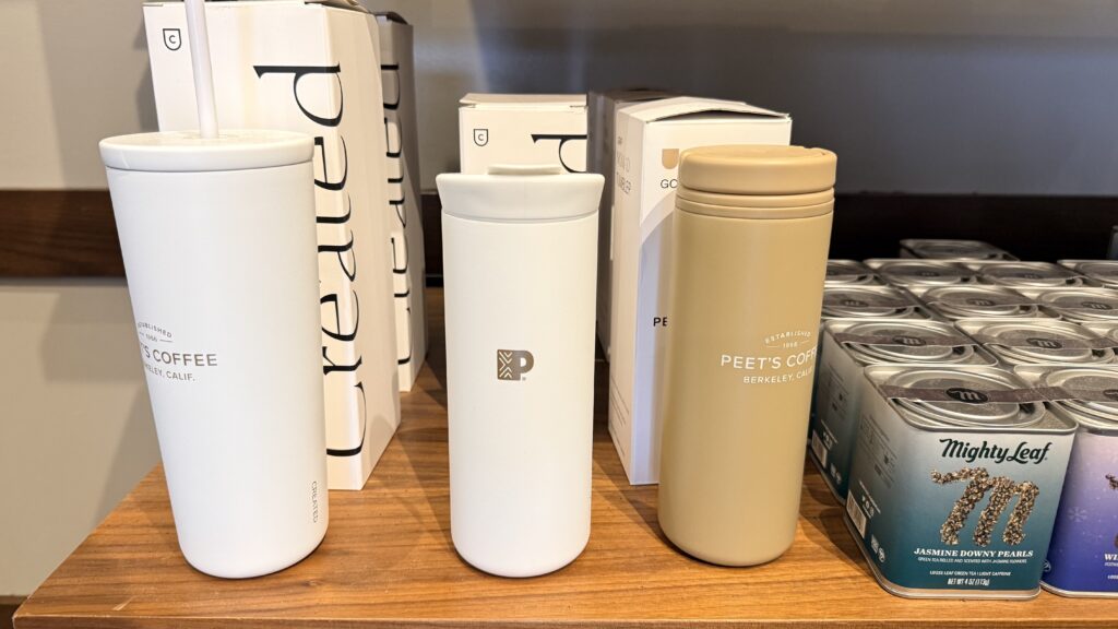 Peet's Coffee 保溫杯周邊商品 Berkeley Calif